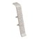 Skirting connector 70mm "decoration", 253 a nimble gray