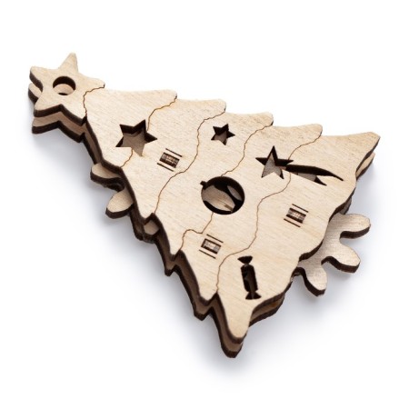 Designer Wooden-Antistress Drovo "New Year tree"-2