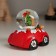 Souvenir Polystone Water Ball "New Year's car" MIX 8.3x6.6x7.8 cm