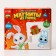 New Year's magnets from gypsum "New Year! Rabbit with a gift "