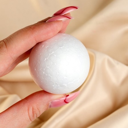 Figure for crafts and decoration "Ball" set of 8 pcs., Size 1 pcs: 5 cm-2