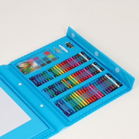 New Year's set for creativity "New Year! Cheerful snowman ", with an easel, 208 items-5