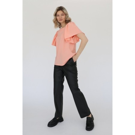 Blouse with a neckline, size 42-2