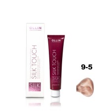 Краситель для волос Ollin Professional Silk Touch, безаммиачный, тон 9/5 блондин махагоновый