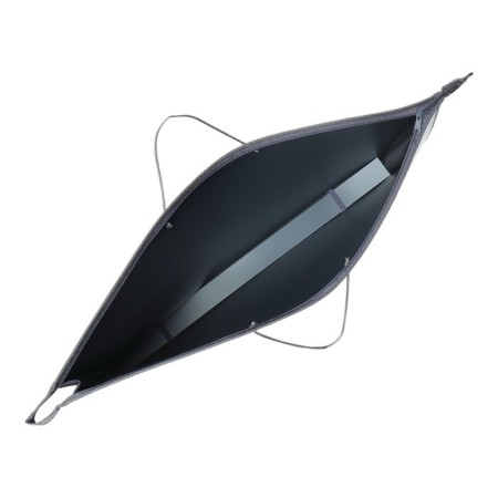 A2 folder with handles, 640 x 470mm, plastic, lightning from above, PM-A2-35, gray-8