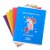 Notebook of 48 sheets in Calligrata Unicorn Calligrata, Cover Cardboard Cover, Offset Blok, Mix