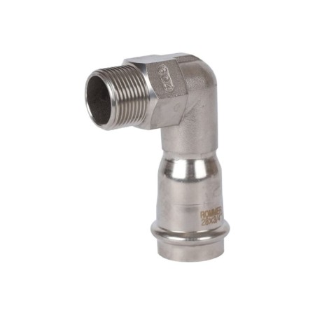 Rommer RSS-0010-002834, VPR-HR, D = 28 mm x 3/4 ", press, stainless steel
