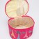 Lightning cosmetic bag, pink color