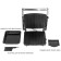 Grill Pioneer GR1065E, 2200 W, anti -stick coating, silver