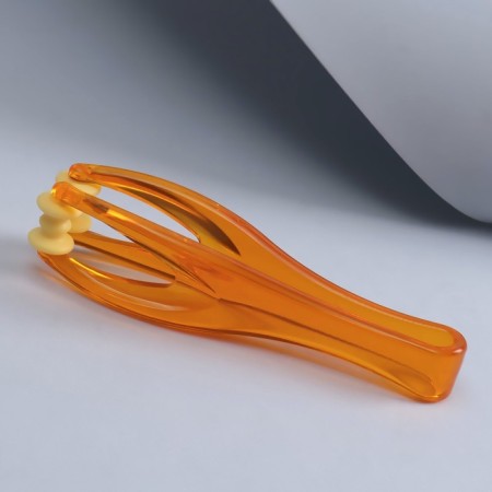 Fingers massage, 14.5 × 3.8 × 3.2 cm, 2 videos, orange color-3