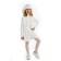Carnival costume "White Bunny", height 122 cm