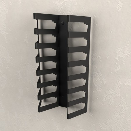 Blu-ray, CD and game disks, wall, black-1