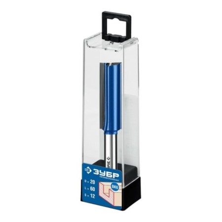 Frases groove bison 28755-20-60, straight, with cutters, shank d = 12 mm, 20 x 60 mm-2