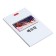 Notepad A7, 48 sheets, in a cage, on the gluing, "new look", cover coated paper, lamination, three -colored block, block 60 g/m2, 5V mix