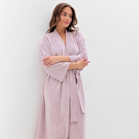 Women's robe KAFTAN PLUSHY p. 48-50, lilac-3