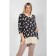 Women's tunic, size 66, dark blue color