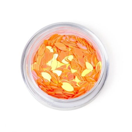 Sequins for TNL decor "petal", orange