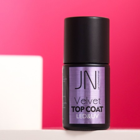 Top matte Velvet Top Coat without a sticky layer