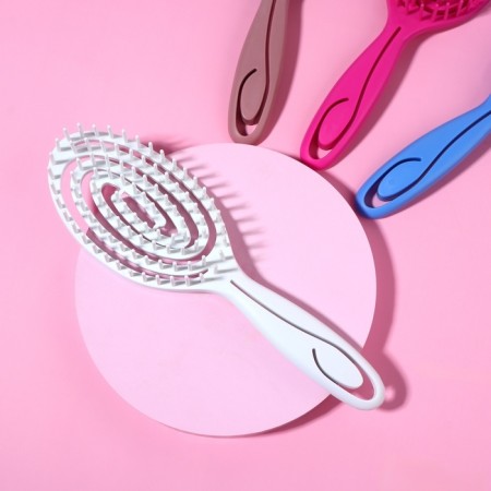 The comb is massage, ventilated, 7 × 23.5 cm, color mix-1