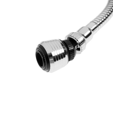 Pour for the Zein mixer, 3/4 ", flexible, aerator with stream adjustment, 2 modes, stainless steel steel-5