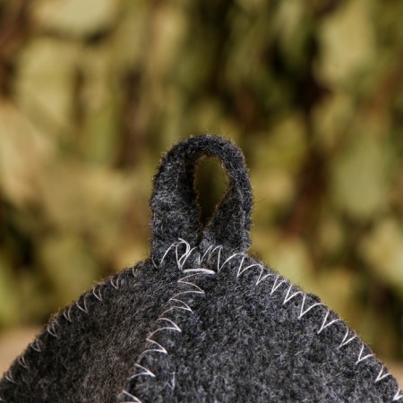 Bath Hat with embroidery "Brother" gray-2