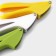 Press for garlic shares "Duck", 16 cm, color mix
