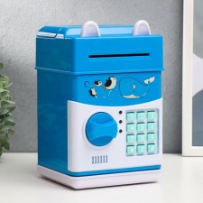Piggy bank Plastic for coins and bills 