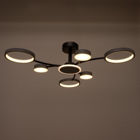 Causteen with PDU 2299/7GR LED 136W 3000-6000K gray 77x77x18 cm Bayerlux-4