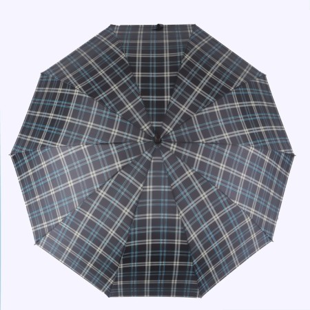 Umbrella - a semiautomatic “cage” cane, 10 spokes, r = 60 cm, color mix-10