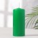 Candle - cylinder, 5x11.5 cm, 25 hours, 175 g, green