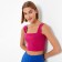 Top female minku: Basic line Fuchsia color, rr 42