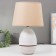 Table lamp 16399/1 E14 40W gray 22x22x37 cm Risalux