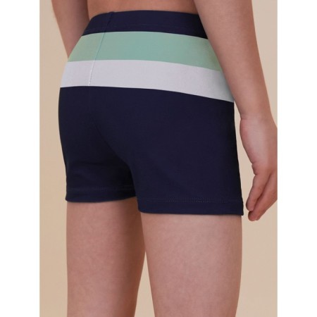 Swimming trunks for boys, height 104-110 cm, dark blue color-2