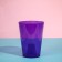Pot for orchids, 1.2 l, 12.5 × 16.6 cm, plastic, transparent purple
