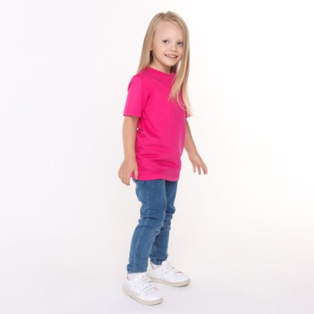 T -shirt nursery, pink color, height 110 cm-2