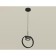 AMBRELLA LIGHT AMBRELLA AMBRIL, TRADITIONAL DIY, XB9102151, GX53, Black Black Sand, White matte