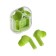 Wireless headphones Air31, TWS, vacuum, BT 5.0, 45/230 mAh, transparent, green