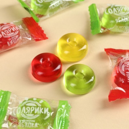 Леденцы с соком «Мамочке» в коробке конфете, 50 г.-2