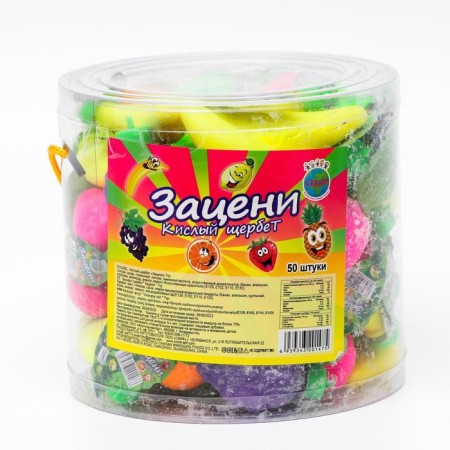 Shcherbet sour "scattering" fruit forms in Jara, 7 g-4