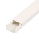 IEK ECOLINE, 20x10 mm, l = 2000 mm, plastic, white cable