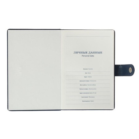 Diary Leduced A5,100 sheets in a cage, with a header, PVC cover, mix-5