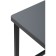 Haric loft Metal/MDF stool, black/dark gray 34x34x61 cm
