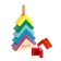 Pyramid "Christmas tree" base, 7 parts, 8.3 × 2.9 × 14 cm