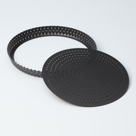 Baking shaped shapes Galaxy perforated, 28 × 3 cm, removable bottom, anti -stick coating-3