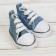Puppet sneakers, sole length 5 cm, jeans color