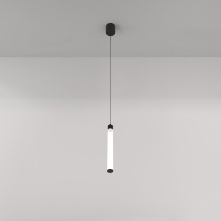 Squirry of suspended Technical P022PL-L10B, LED, 10W, 3x3x50.6 cm, 880lm, black color black-6