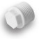Aqualink plug, polypropylene, threaded, d = 20 mm x 1/2 "