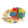 Wooden mosaic "Funny columns"