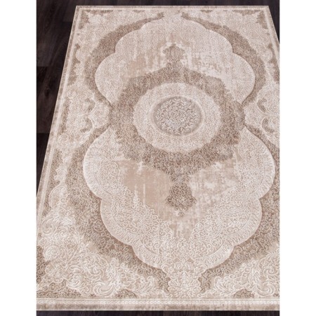 Rectangular carpet Karmen Hali Armina, size 160x230 cm, color Brown/Brown-1