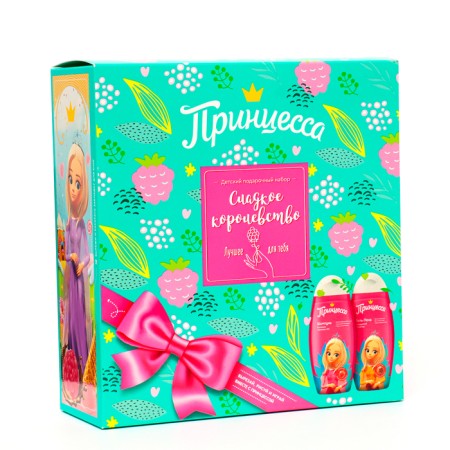 Gift set Sweet Kingdom: shampoo, 300 ml + gel pattern, 300 ml-2